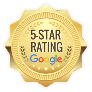 5 stars Google Rating