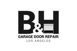 B&H garage door repair los angeles logo